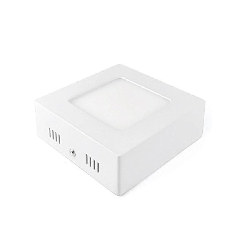 Trade Shop - Pannello Plafoniera Faretto Faro Tondo A Led 6-12-18-24 Watt Freddo Caldo -