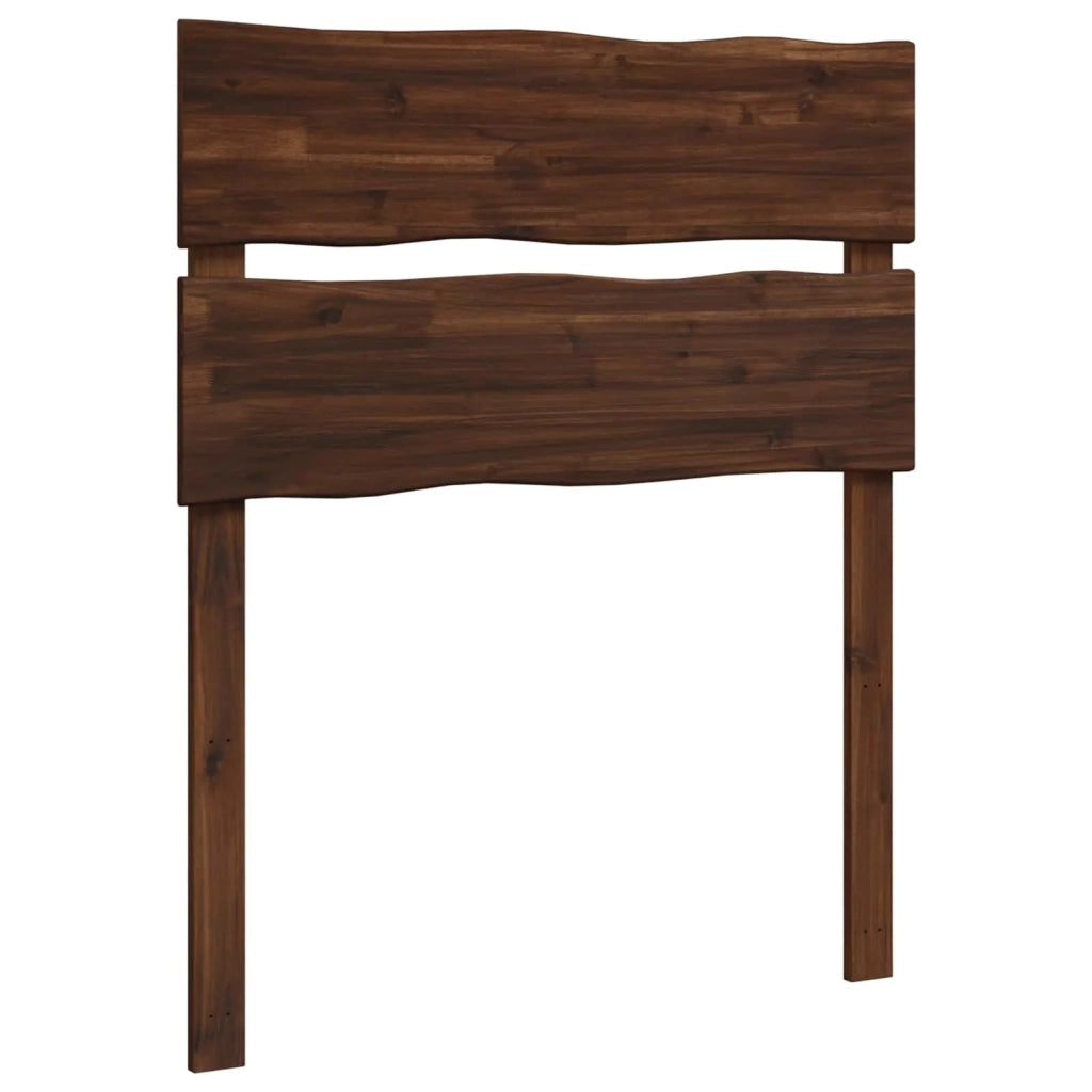 Testiera con bordo vivo ROSTOCK Marrone Scuro 100 cm 903299