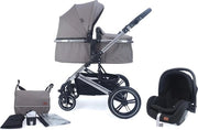 Set 3 in 1 per Carriolo - Sedile Sportivo e Autoportante per Bambini - Ripiegabile e Adatto a Tutti i Territori