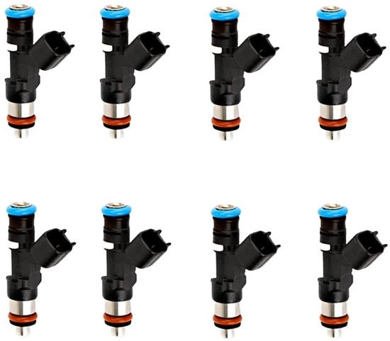 Iniettori di carburante da 8 pezzi - Adatti a C-Chevrolet T-Railblazer SS/C6 Corvette LS2 - C-Adillac CT-S-V LS2 - P-Ontiac GTO LS2 - Nuovo - Materiale di alta qualità - Iniettori