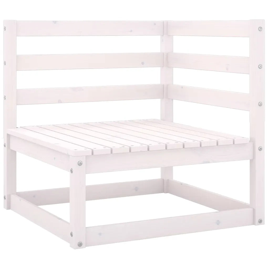 Set Salotto Giardino 8 pz Cuscini Antracite Legno Massello Pino 3076760