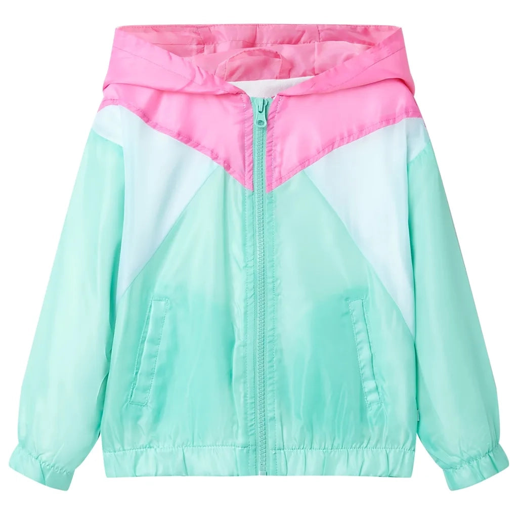 Giacca con Cappuccio e Cerniera da Bambina Multicolore 116cod mxl 117311