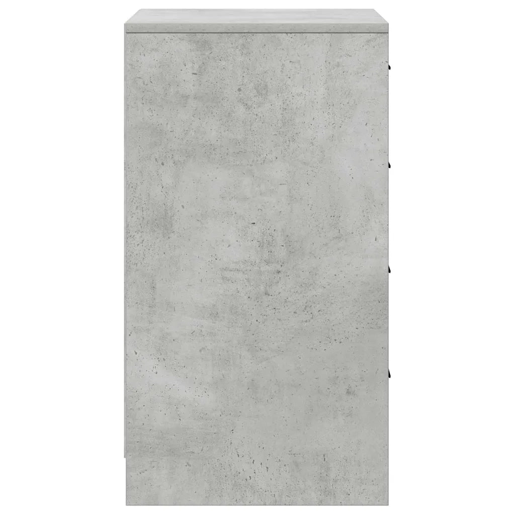 Credenza-Buffet-Armadio da cucina Grigio cemento 40 x 41 x 75 cm Legno multistrato