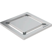 GRIGLIA INOX PER SIFONE DOCCIA DESIGN  8x8 quadrato     GEBERIT