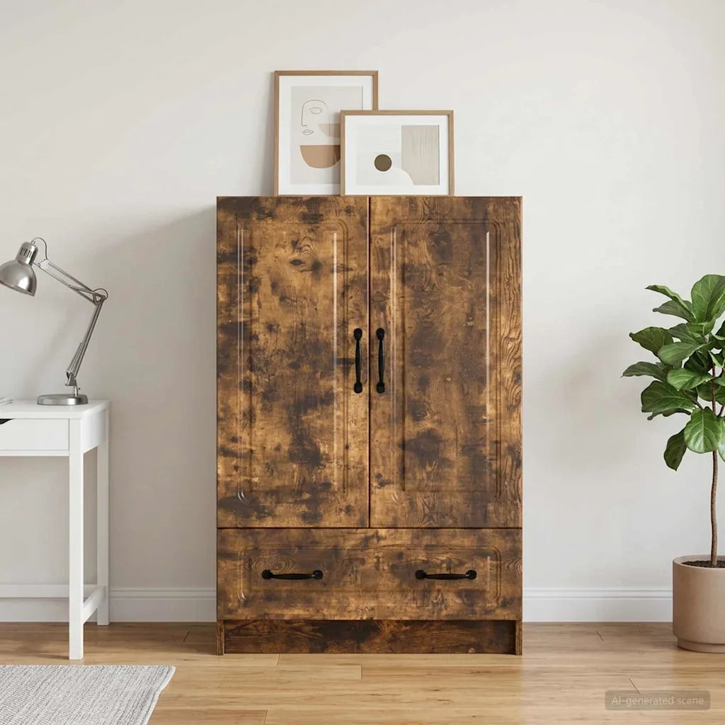 Credenza Rovere Fumo 66 x 34,5 x 92 cm Legno ingegnerizzato 895820