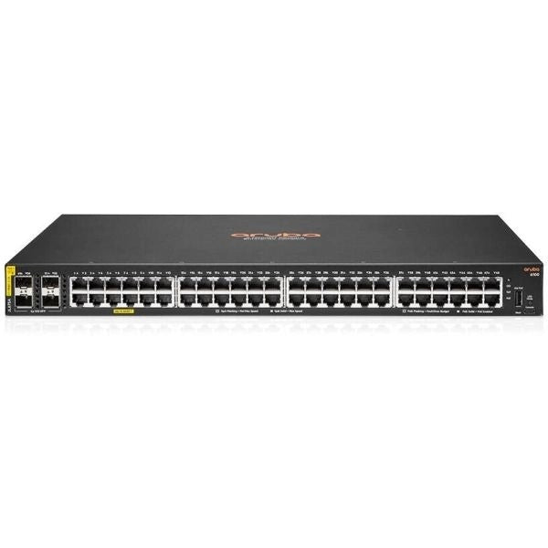 Switch aruba 6100 48g poe classe 4 4sfp+ 370 w - JL675A#ABB