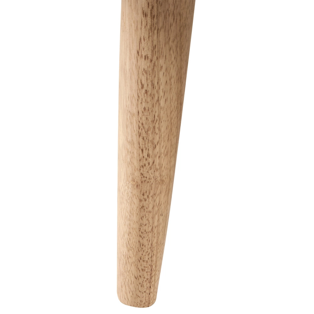Poltrona tessuto color sabbia design retrò struttura in legno soggiorno