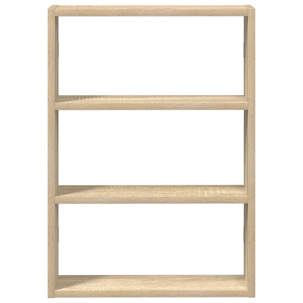 Scaffale a Parete Rovere Sonoma 43x9x60 cm in Truciolato 860051