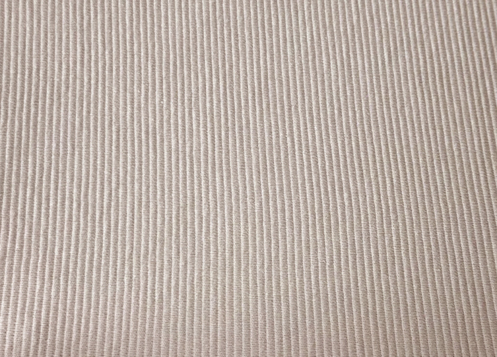 Copridivano Copriseduta Sofà Elasticizzato Tinta Unita Smile Tessuto Millerighe - 3 Posti - Grigio Sassi