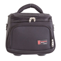 Beauty Borsa in Poliestere con Tracolla e Tasche Ravizzoni EGO Nero