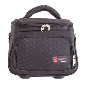 Beauty Borsa in Poliestere con Tracolla e Tasche Ravizzoni EGO Nero