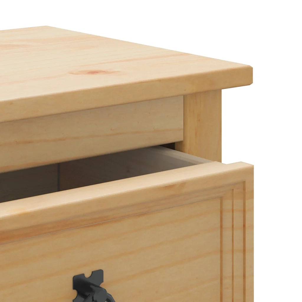 Set Mobili da Bagno 3 pz Corona in Legno Massello di Pino 3334633