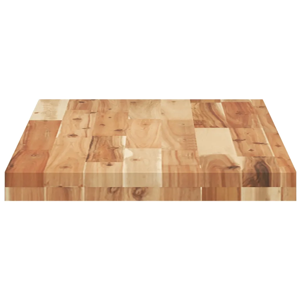 Mensole da Parete 2 pz 100x40x4 cm Legno Acacia Rifinito a Olio