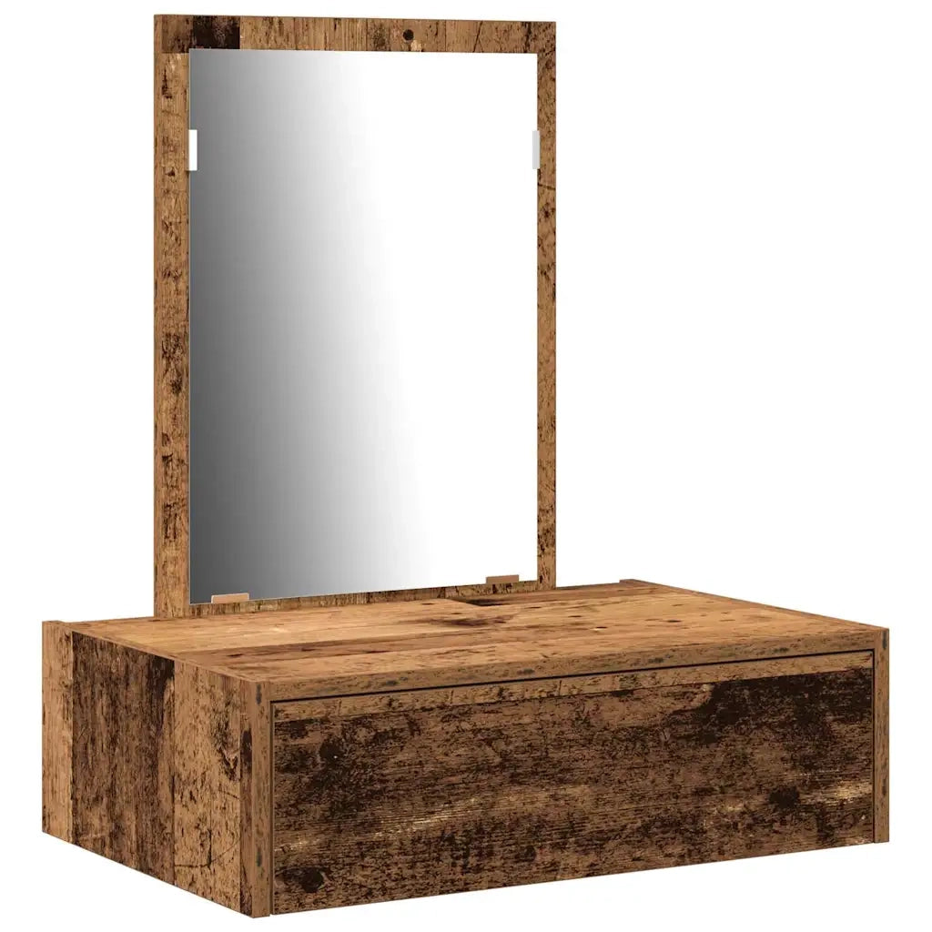 Tavolo da Trucco Marrone 60 x 40 x 70 cm Legno multistrato 865197