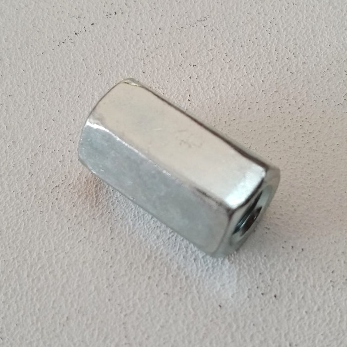 Dado m 10 distanziale manicotto di giunzione filettato-5pz