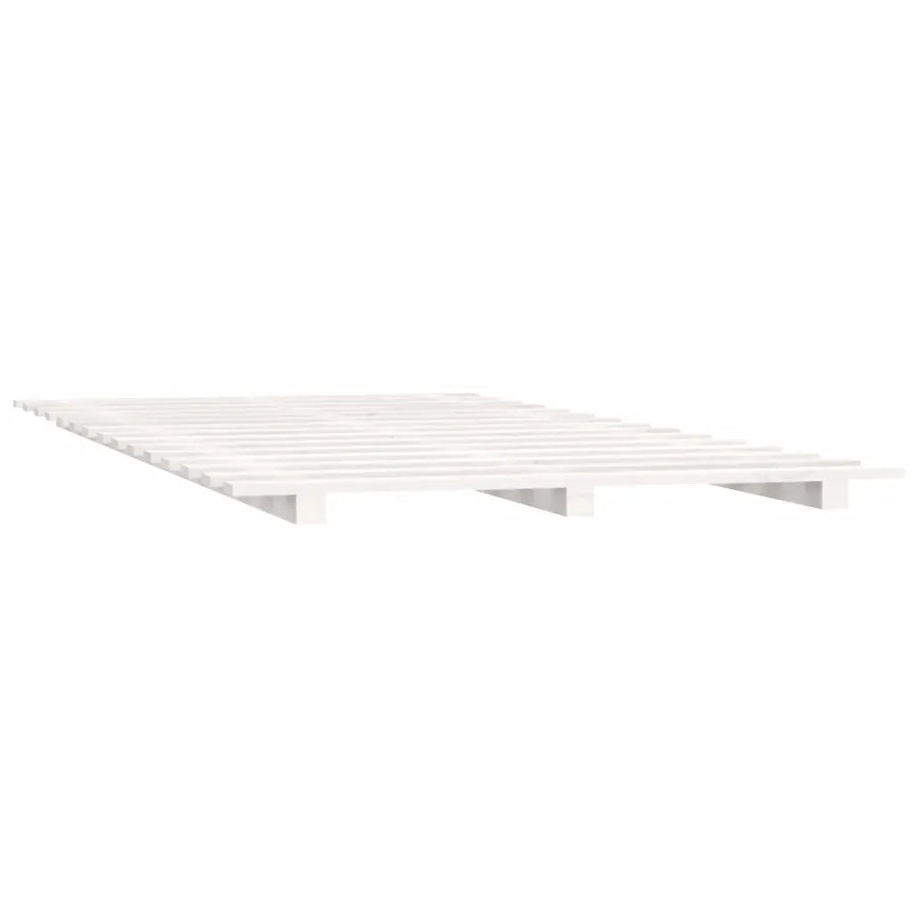 Giroletto Bianco 140x200 cm in Legno Massello di Pino cod mxl 58844