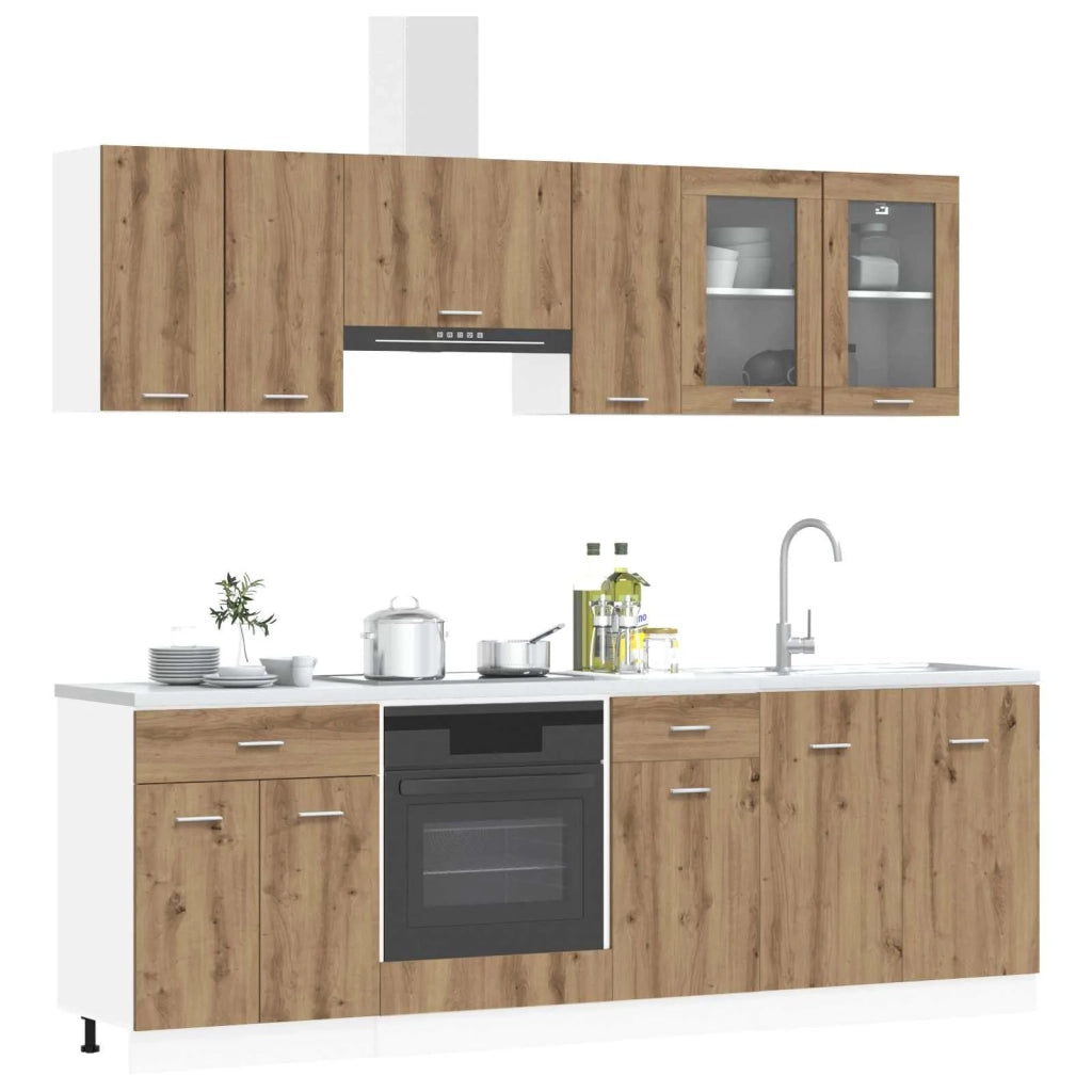 Unità Cucina Lyon 8 pcs Legno multistrato 3445858