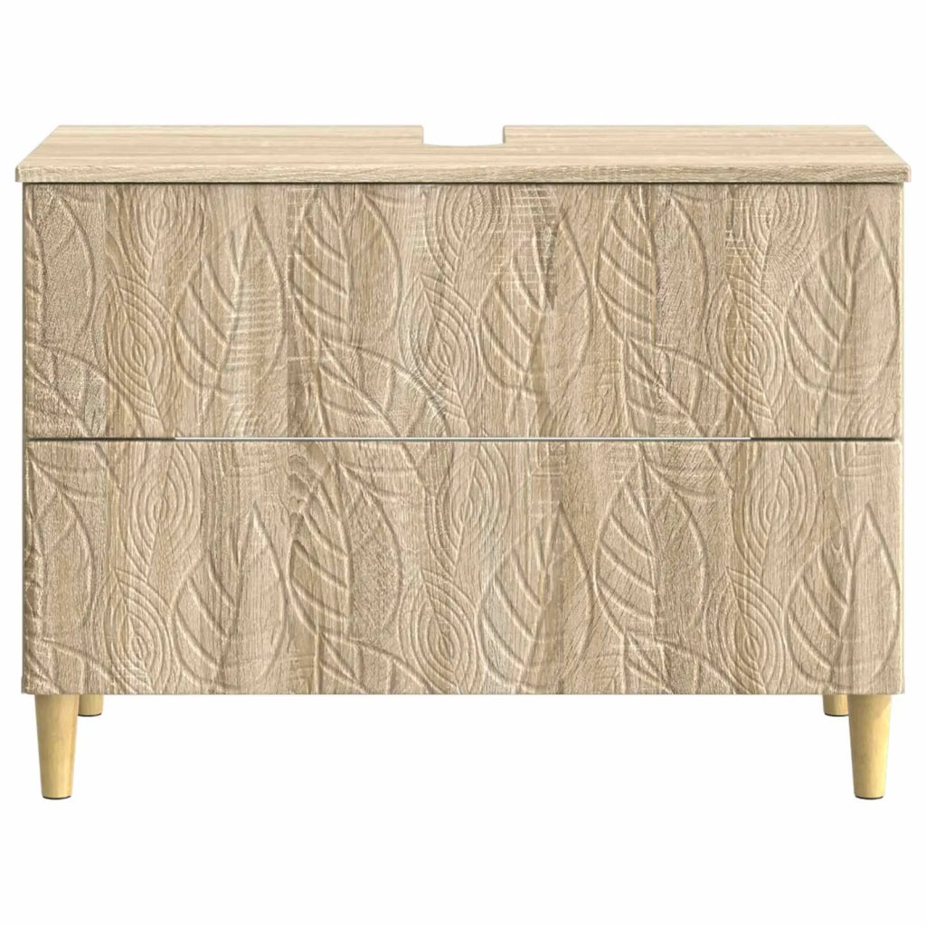 Armadio per Lavabo da Bagno DELFT Rovere Sonoma 82 x 41 x 59 cm 897017