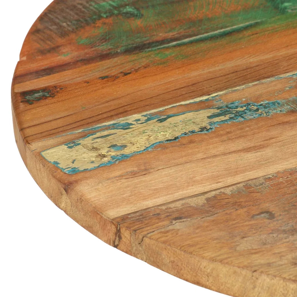 Tavolino di Servizio 48x48x56 cm in Legno Massello di Recupero 320658