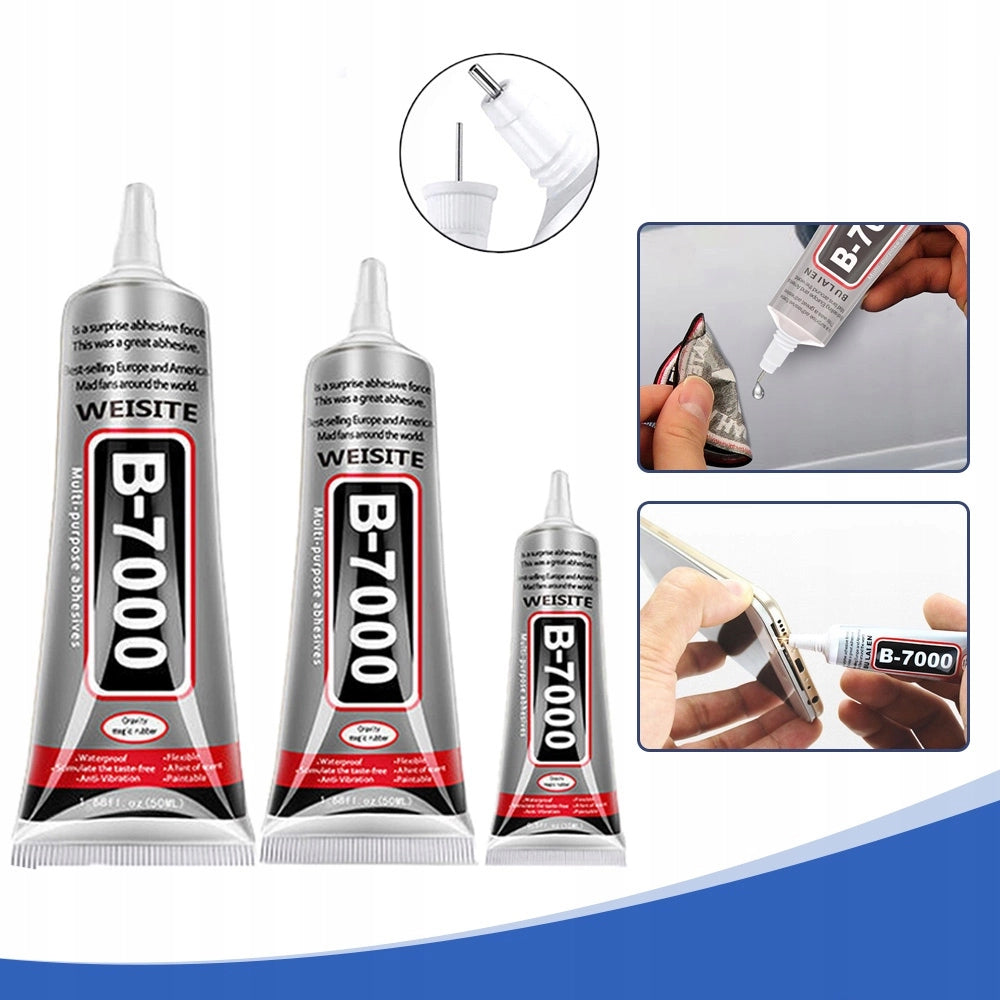 Colla Universale B-7000 110ml – Alta Precisione e Durata | 3x110ml