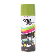 Spray vernice auto verde tipo Claas professionale con asciugatura rapida 450 ml MAGIC