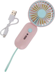 Ventilatore portatile facile da usare - facile da pulire - formato taschino - ventilatore da viaggio