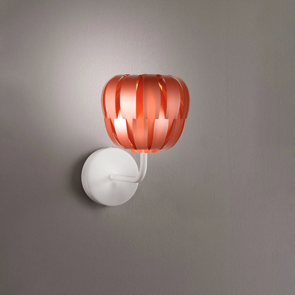 Applique Moderna Queen Polilux ® Rame E Metallo 1 Luce E14