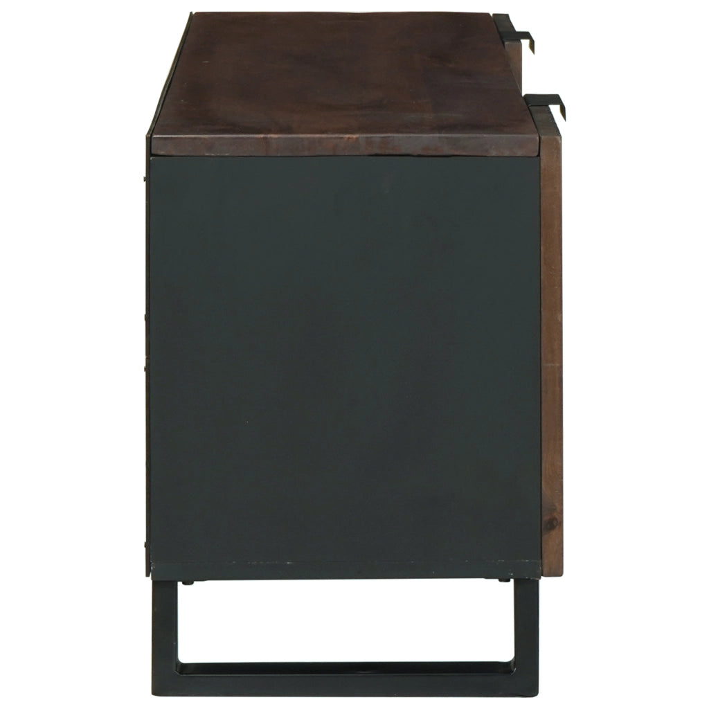 Mobile TV 105x33.5x46 cm Legno di Mango Massello