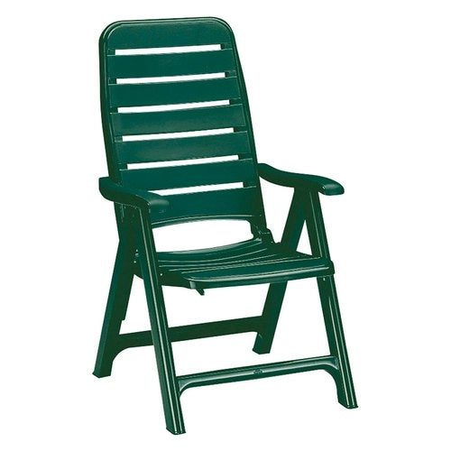 Sedia sdraio grandsoleil s6760v premiere 5 posizioni verde
