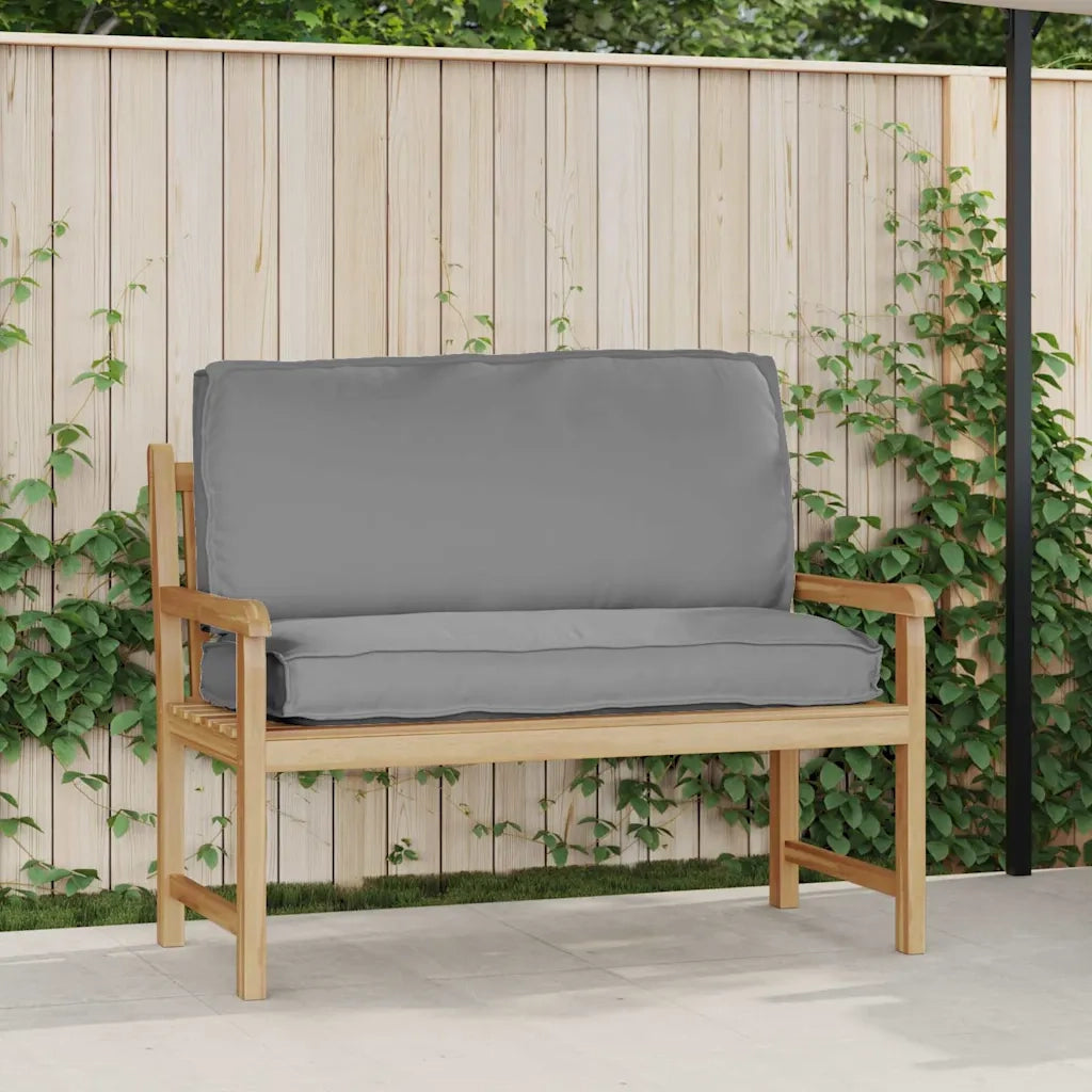 Cuscino Grigio 120 x 50 x 12 cm Tessuto Oxford 42001549