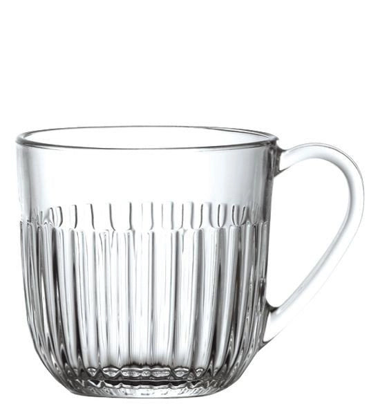 Tazza La Rochere Ouessant 240 ml - Elegante tazza da caffè in vetro pressato