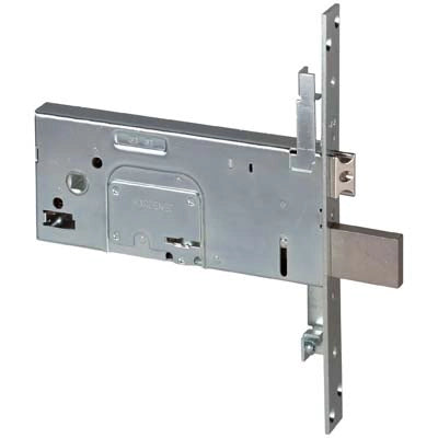 SERRATURA METALLO INFILARE 57358 CISA  B.Q ZIN F.MM 25 DM M4 TRIPL+SCR H.MM 78 E.MM 90