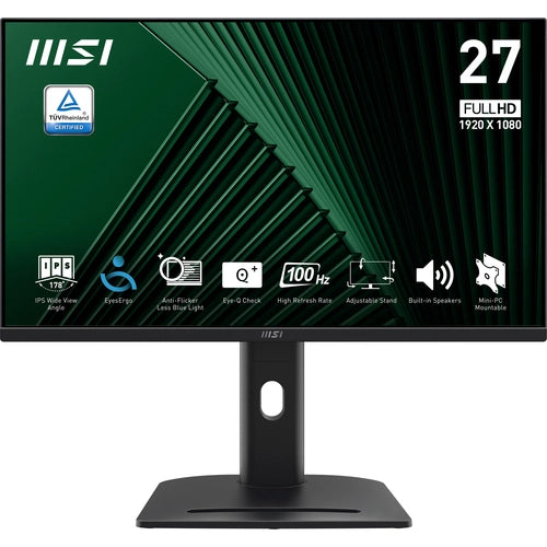MSI PRO MP275PG Monitor PC 68,6 cm (27") 1920 x 1080 Pixel Full HD LCD Nero