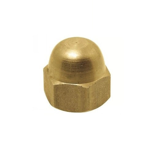 DADO CIECO IN OTTONE M8 - 100 pezzi
