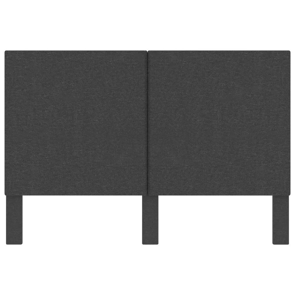 Testiera Letto Grigio Scuro in Tessuto 140x200 cm