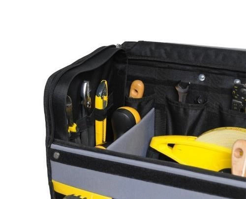 Stanley 1-97-515 Cassetta degli attrezzi Nylon Nero, Grigio