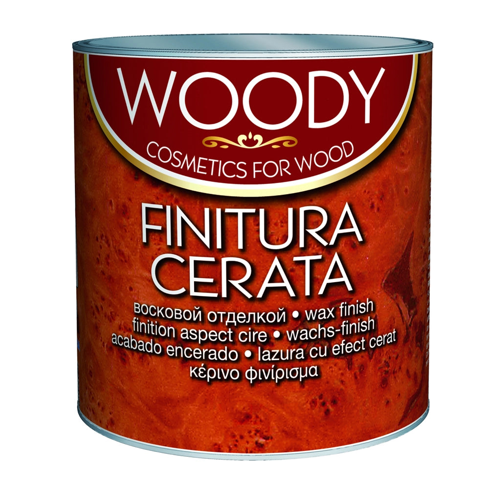 Finitura cerata incolore woody paramatti per legno