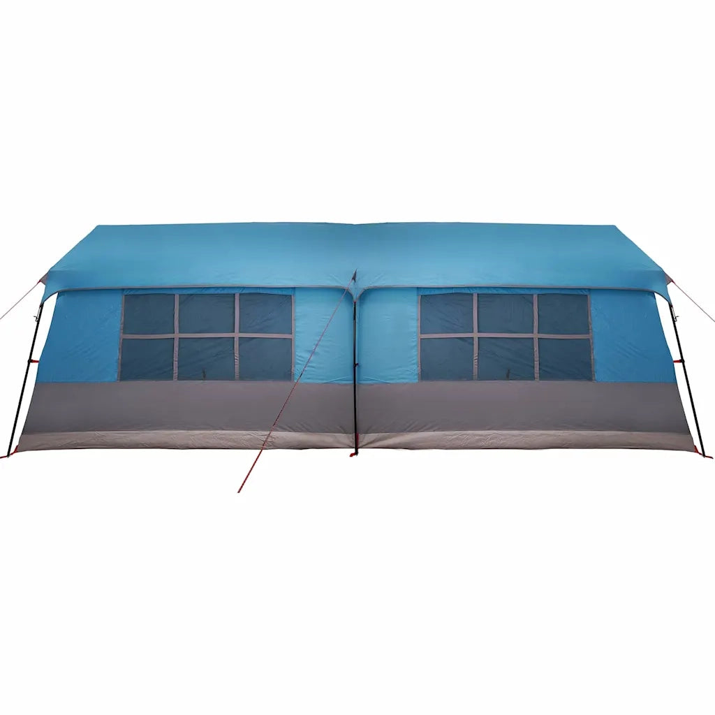 Tenda Familiare con tetto Blu e Grigio 622 x 295 x 238 cm 4100701