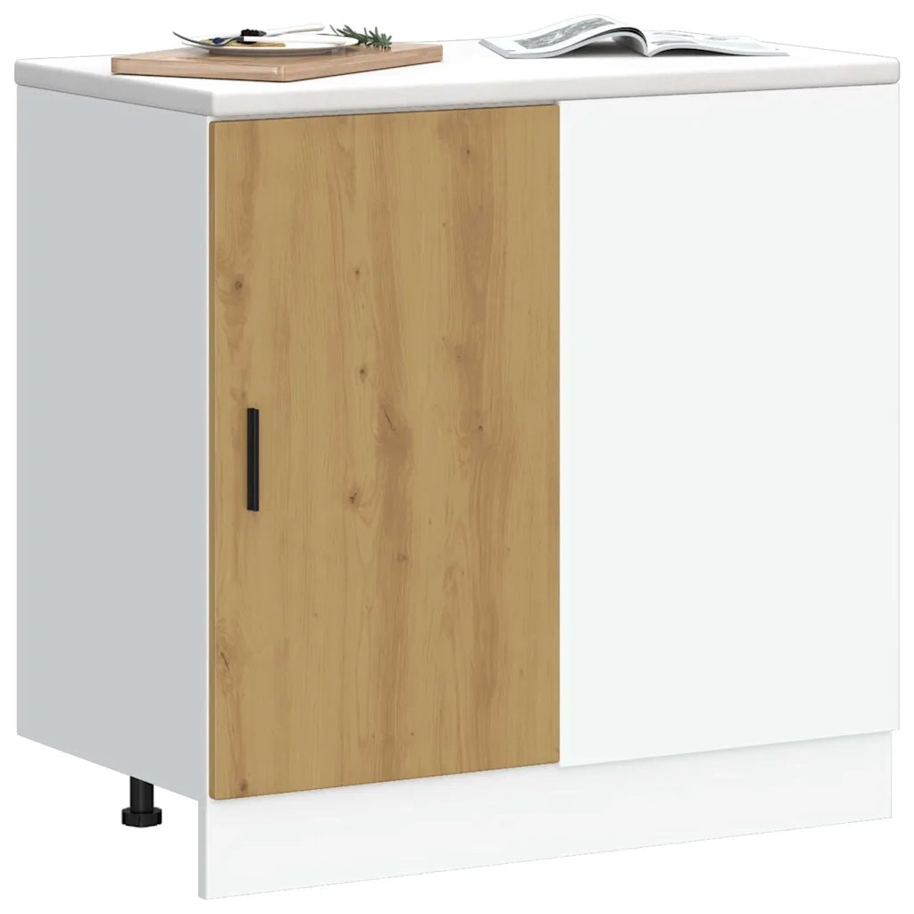 Mobile base da cucina Â“LyonÂ” Rovere Artigianale