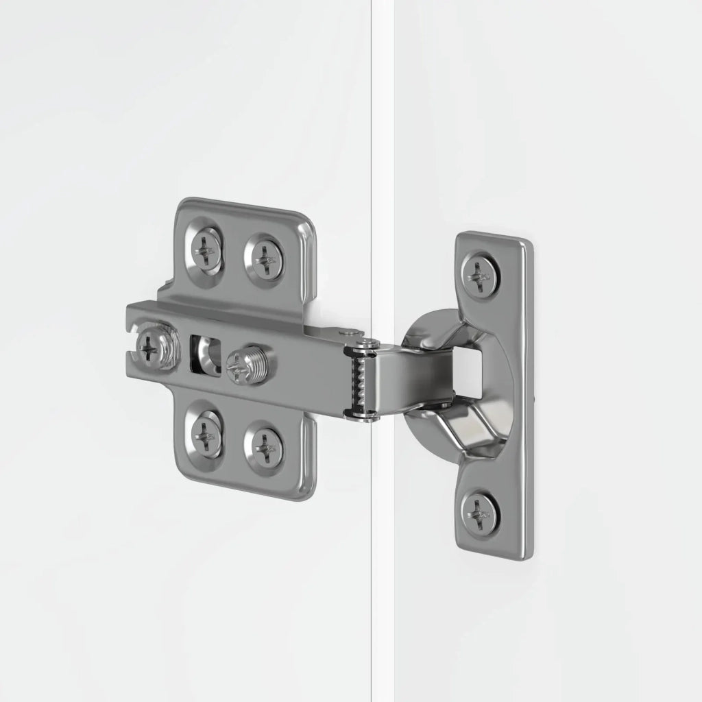 Mobiletto da Bagno ARNHEM Bianco Lucido 30 x 31 x 80 cm 896609
