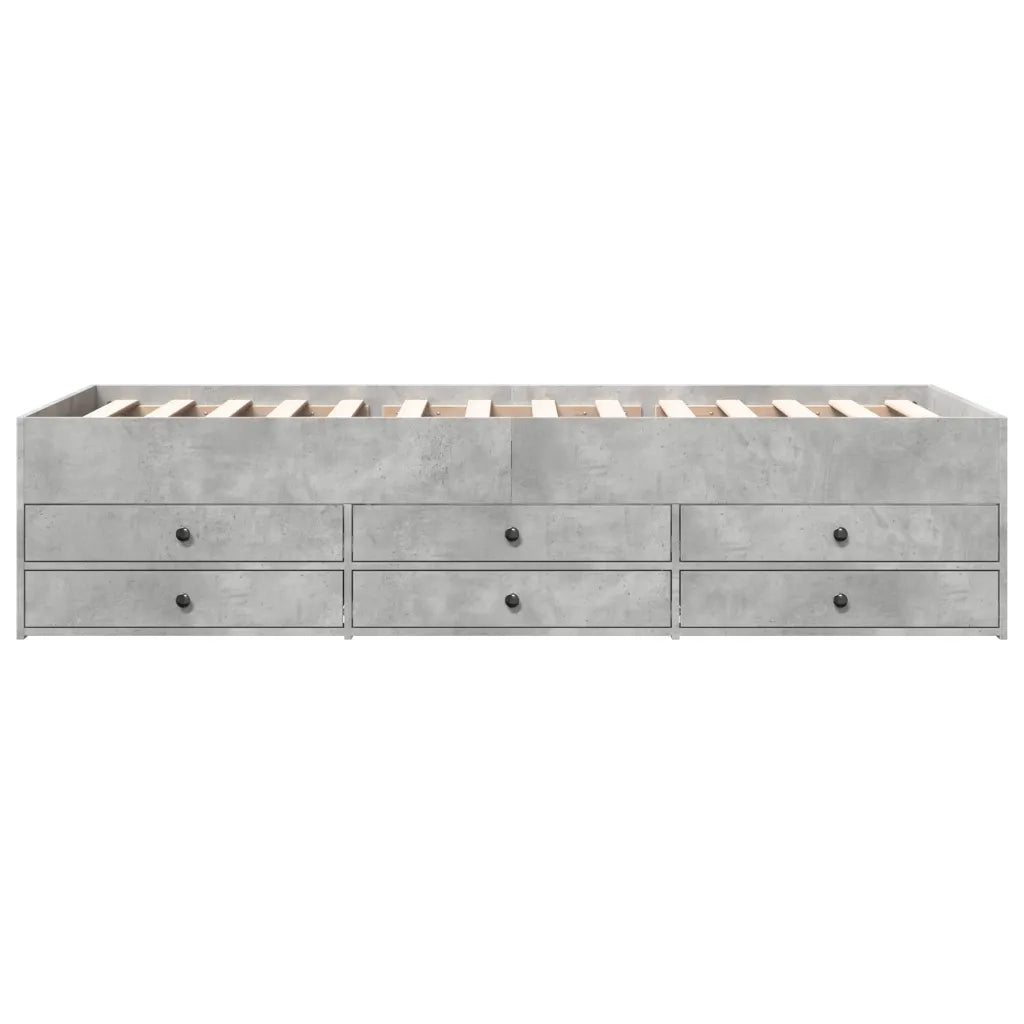Divano Letto con Cassetti senza Materasso 75x190 cm 3280891