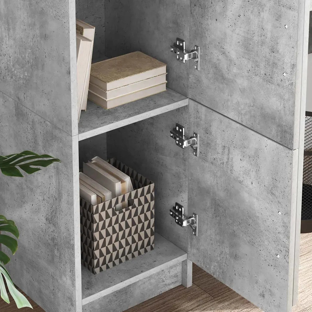 Credenza Grigio cemento 31.5 x 32 x 122.5 cm 869349