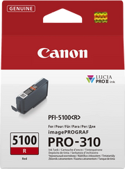 Canon PFI-5100 R cartuccia d'inchiostro 1 pz Originale Rosso