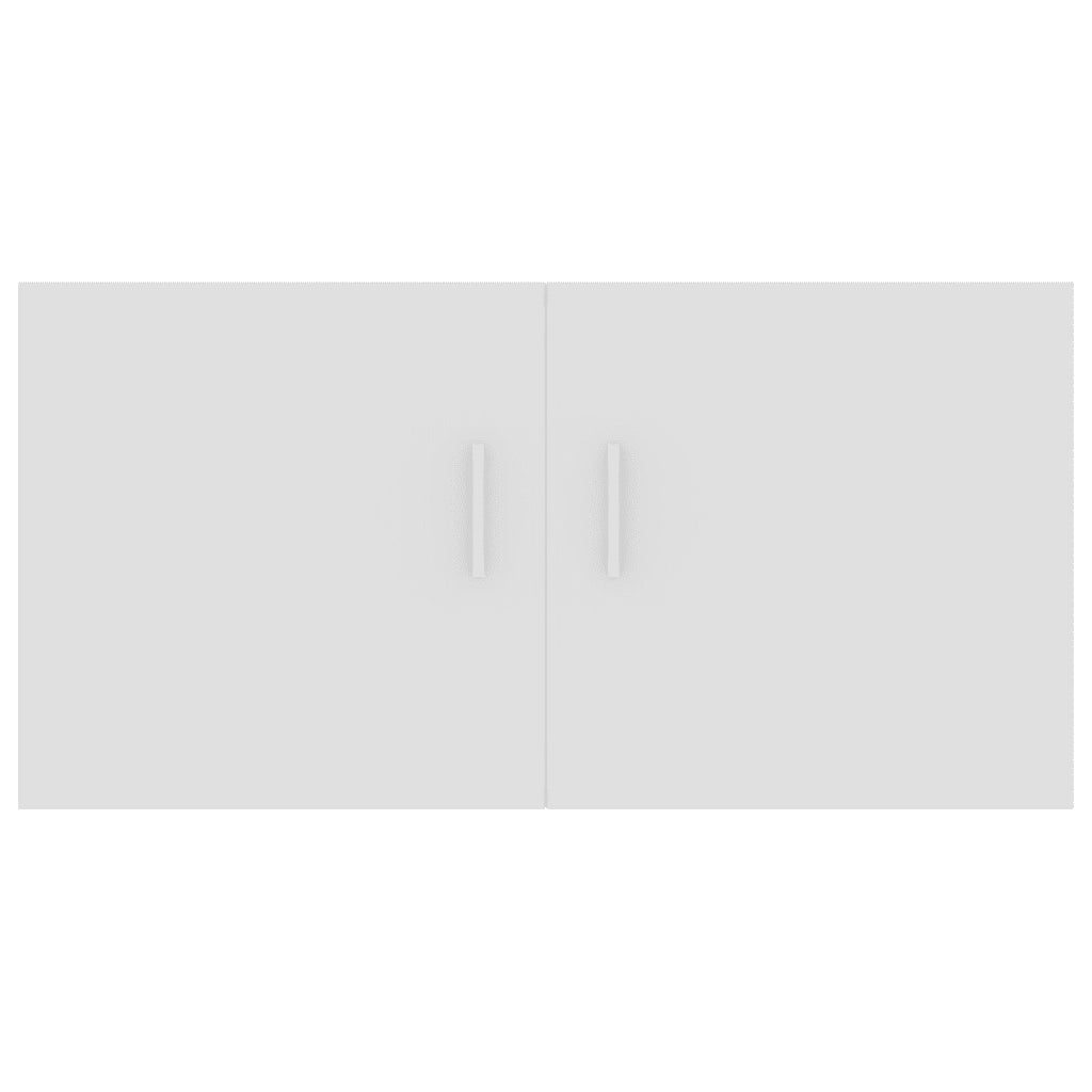 Armadietto da Parete Bianco 80x39x40 cm in Legno Multistrato 802795