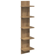Scaffale da parete Rovere Artigianale 22 x 15 x 100 cm 8012434
