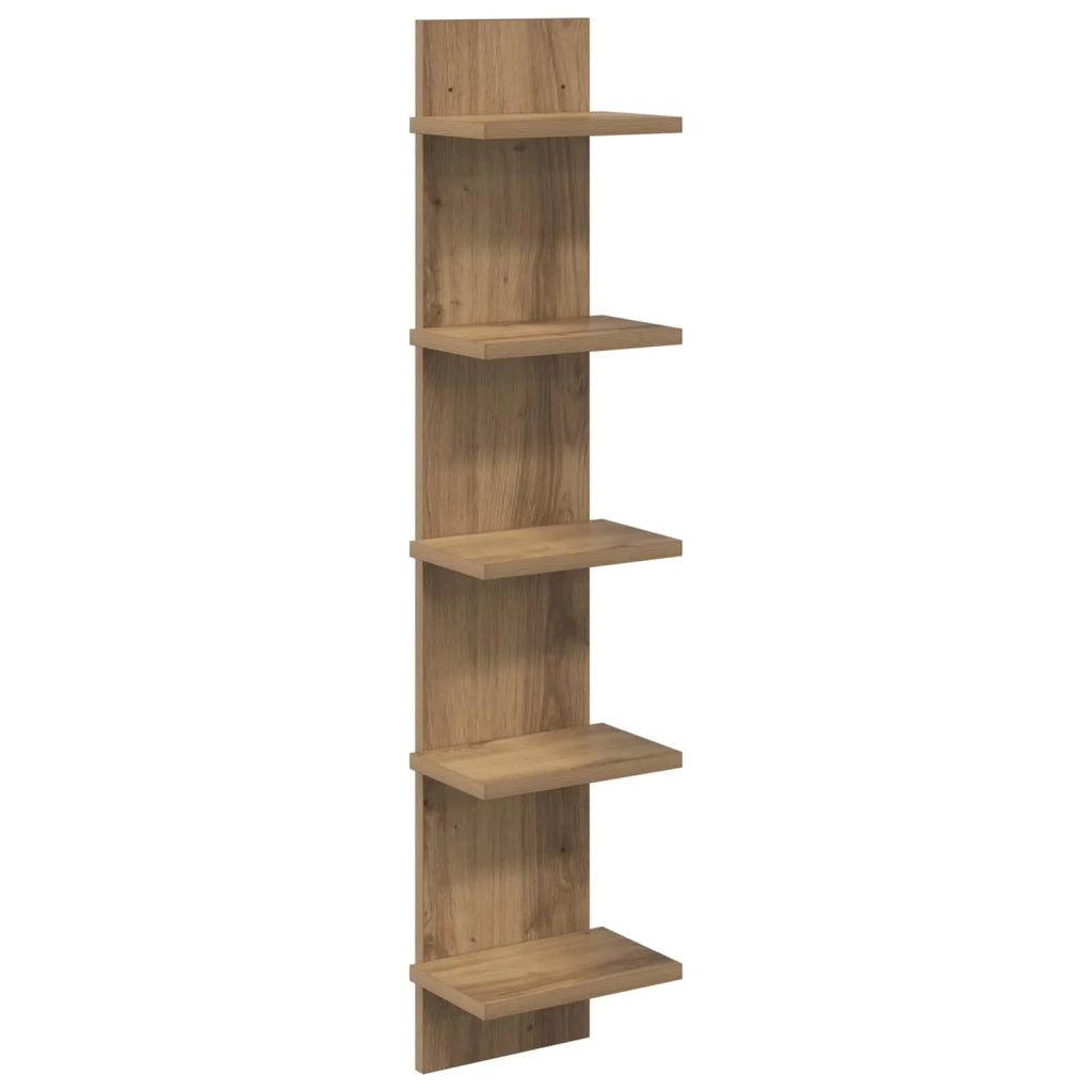 Scaffale da parete Rovere Artigianale 22 x 15 x 100 cm 8012434