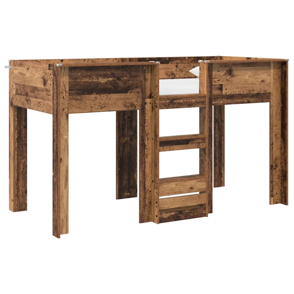 Letto a Castello per Bambini | Letto Infantile | Lettino Legno vecchio 75 x 190 cm