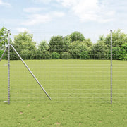 Recinto Euro di con 7 Post 1,5x10 m Acciaio Zincato