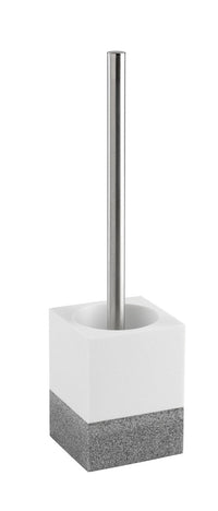 Set 4 Accessori da Bagno in Resina TFT Saada Bianco e Grigio