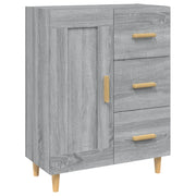 Credenza | Madia | Buffet da pranzo | Armadio da pranzo Grigio Sonoma 69,5x34x90 cm in Legno Multistrato